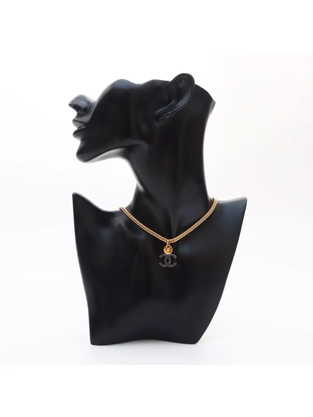 Chanel Cc Logo Star Pendant Necklace #244009C98B